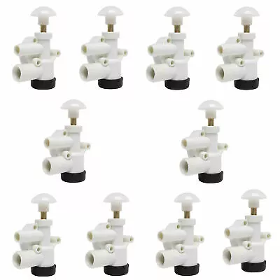 $89.49 • Buy 10X RV Water Valve Kit 385314349 For Sealand EcoVac Vacuflush Pedal Flush Toilet