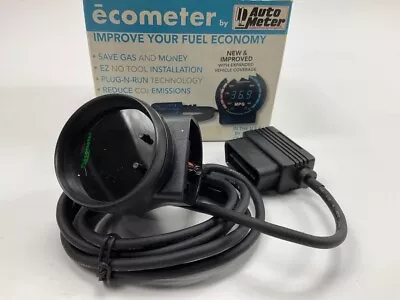 AutoMeter 9105 Ecometer Fuel Consumption Gauge OBDII Connection • $99.95