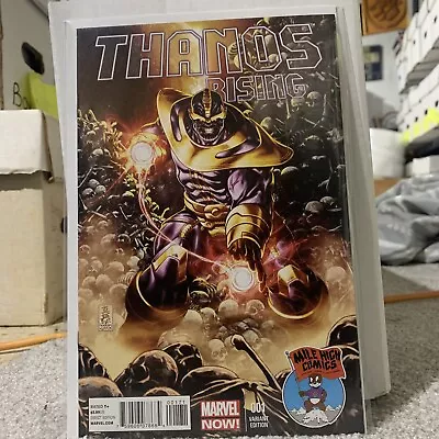 Thanos Rising #1 Variant Mile High Comics Mark Brooks Marvel Best Deal On EBay • $25