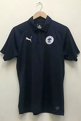 £14.99 • Buy Chester FC Adults Puma Navy Blue Match Day Travel Polo Shirt Size Size Small