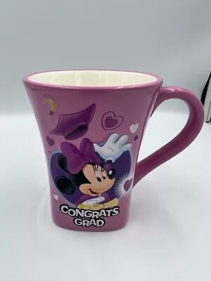 Kcare Disney Minnie Mouse Purple Pink Congrats Grad Graduation Coffee Cup Mug  • $17.95