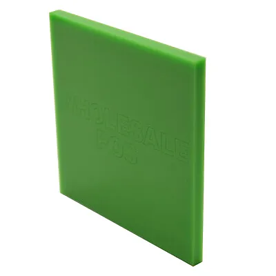 Green Acrylic Perspex® 6205 Plastic Sheet A5 A4 & A3 3mm & 5mm Thickness • £4.13