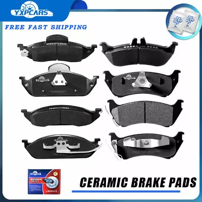 For Mercedes Benz ML320 ML350 ML430 Front & Rear Ceramic Brake Pads • $46.31