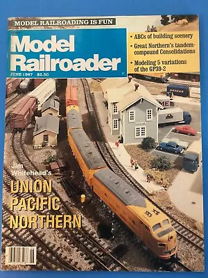 Model Railroader Magazine June 1987 • $7.99