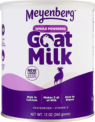 Meyenberg Whole Powdered Goat Milk Vitamin D 12 Ounce • $51.99