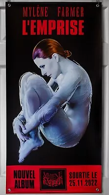 Mylène Farmer  L'Emprise  Vinyl Banner (100 X 50) Album 2022 Promo Poster • $89