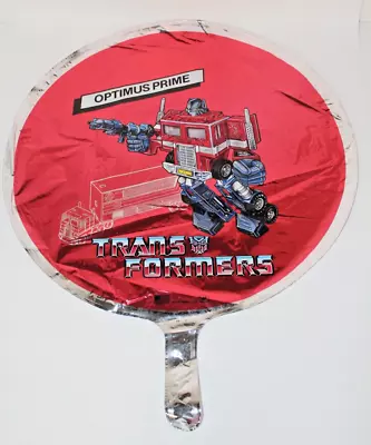 Vintage 1985 Transformers Optimus Prime Mylar Balloon TV Memorabilia • $45