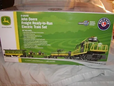 Lionel 2123040 John Deere GP38 Train Set O-27 LionChief New LVC Bluetooth Sealed • $394.99