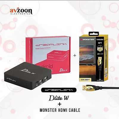 Dreamlink Dlite W With Bonus Monster HDMI Cable • $54.52