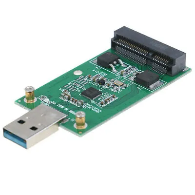 USB 3.0 To MSATA SSD External MSATA To USB 3.0 SSD Convertor Adapter Plug & Play • $8.98
