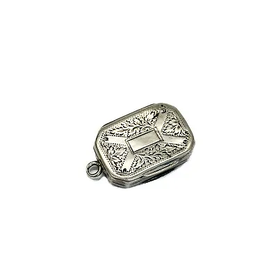 Ledsam & Vale Birmingham England Sterling Silver Vinaigrette 1823 • $157.25