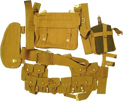 £184.18 • Buy Uk Wwi P08 Webbing Set With Puckered Pouches