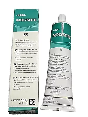 DuPont Dow Corning Molykote 55 O-Ring Silicone Grease Lubricant Lube 5.3 Oz Tube • $38.75