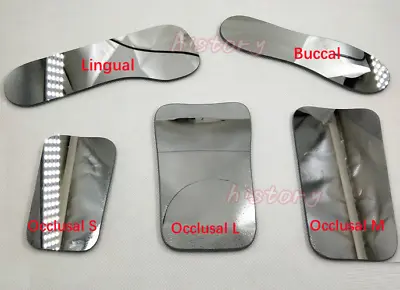 Dental Glass Reflector Mirrors Double-Sided Photo Mirror Intra Oral Photography • $28.35