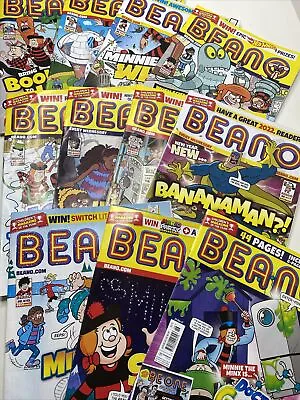 11 X BEANO COMICS  2021 - 2022 Job Lot - Dennis The Menace  / Minnie The Minx • £13.99