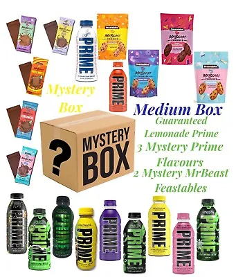 Mystery Prime Hydration Rare Flavours & MrBeast Chocolate & Cookies Hamper USA • $56.01