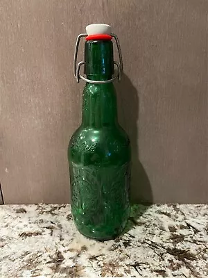 $12.50 • Buy 6 Grolsch Swing-Top Used Beer Bottles - Green Glass, Porcelain Caps
