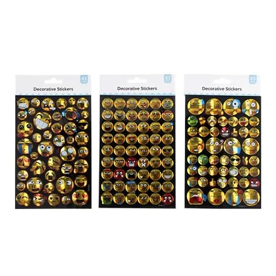 $5.75 • Buy 43 Emoji Stickers Sheet Emoticon Bullet Journal Japanese Style Smiley Faces