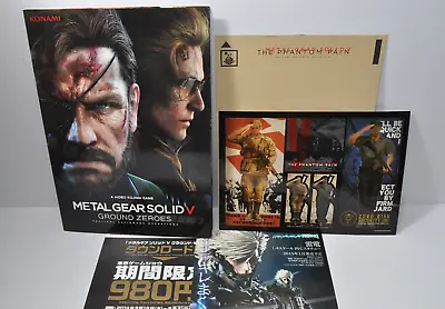 METAL GEAR SOLID Ⅴ Tokyo Game Show 2014 Pamphlet Flyer ＆ Phantom Pain Sticker • $68.48