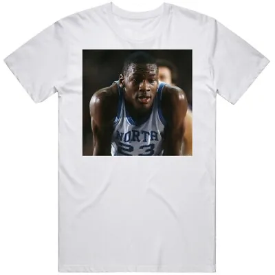 Michael Jordan North Carolina Goat Basketball Fan T Shirt • $19.99