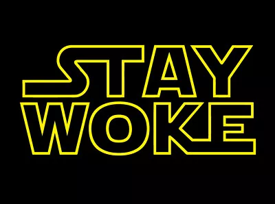 STAY WOKE Star Wars Parody Shirt Media Keep Informed Meek Mill Miguel T-shirt • $22.99