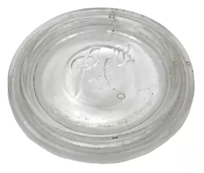 Vintage Ball Canning Mason Jar Glass Lid Insert Clear Replacement • $4.99