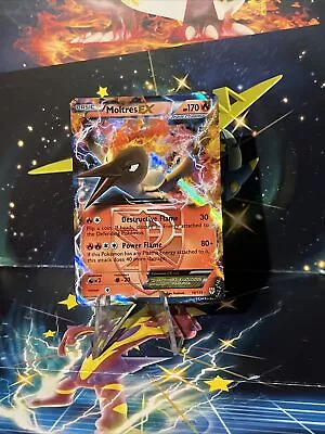 Pokemon Card - Moltres EX Team Plasma Plasma Storm 14/135 Ultra Rare • $0.99