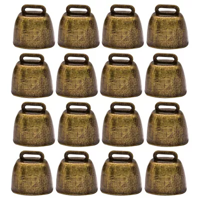 £17.04 • Buy 16Pcs Grazing Bells Bells Cow Horse Sheep Grazing Bells Metal Door Bell