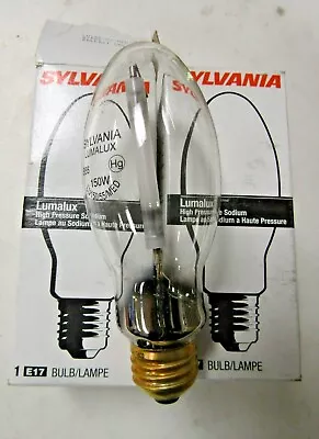 💥2) Sylvania Lumalux High Pressure Sodium Lightbulb 150-watt Lu150/55/med  • $17.99