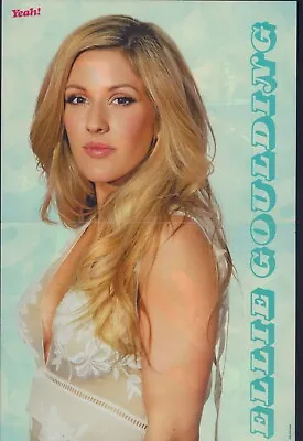 Ellie Goulding /ed Sheeran In Concert German Centerfold Poster In Mint Condition • $9