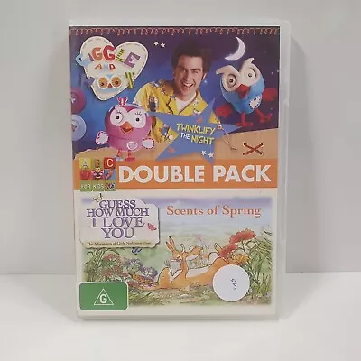 Giggle Hoot Twinklify Night / Guess Love You Spring Double Pack New DVD PAL 4 • $19.95