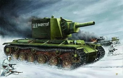  Trumpeter 1:35 Scale Model Kit - KV Russian Big Turret Tank  	 TRU00311  • £20.76