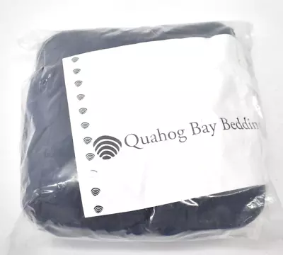 Quahog Bay Bedding Universal V Berth Bedding Duvet Cover Set XL Size Navy Blue • $149.99