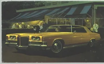 1971 Pontiac Grand Ville 4-Door Hardtop Advertising Postcard • $9.99