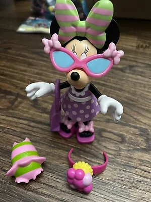 Minnie Mouse Dress Up Figure With Accessories • $10