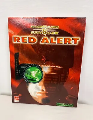 Command & Conquer Red Alert Big Box PC Game R4 PAL AUS/NZ - Box Only • $109.95
