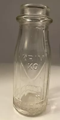 Vintage KRIM KO 8.5 Oz. Milk Bottle Hartford Connecticut • $12.99