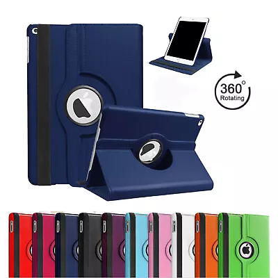 For IPad Pro 9.7'' 10.5'' 11'' Rotate Smart Case Leather Heavy Duty Cover • $11.99