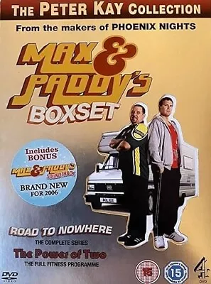 MAX AND PADDY COMPLETE DVD BOX SET ROAD TO NOWHERE & POWER OF TWO Brand New R2 • £21.99