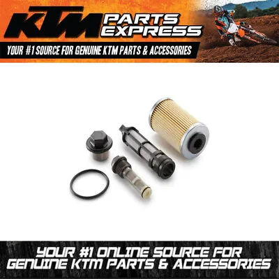 New Ktm Oil Filter Kit 390 Duke R Rc Adventure Cup 2014-2023 90238015010 • $28.86