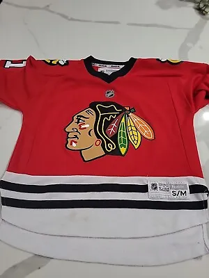 Chicago Blackhawks Youth Size Marian Hossa Official NHL Reebok Jersey • $30