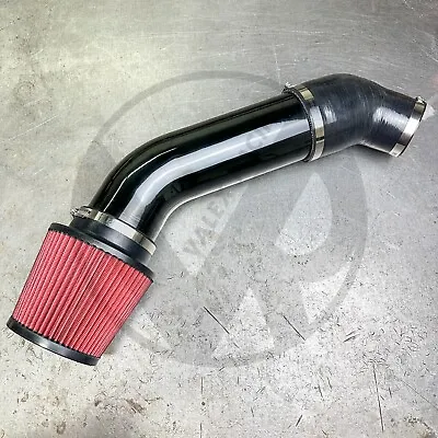 4  Inch Air Intake For Honda Civic Acura Integra B16 B18 D16 Gloss Black • $189.95