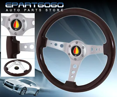 $62.99 • Buy Tracking Drifting Tuning Sport Light Weight Steering Wheel Jdm Leaf Horn