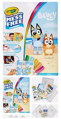 New Color Wonder - Bluey Colouring Mess-Free Book (Includes 18 Colouring Pages  • £6