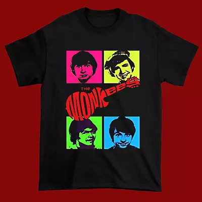 New Popular The Monkees In Color T-Shirt  Black Size S-4XL T-Shirt AC527 • $23.39