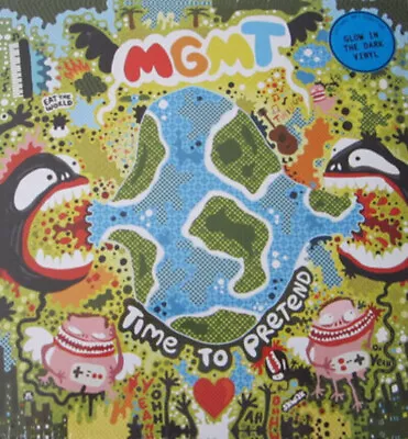 NEW MGMT Time To Pretend RSD 2015 Glow In The Dark Vinyl FREE Shipping • $220.77