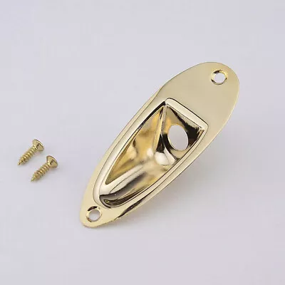 Metal Boat Output Jack Cup Plate Socket For Fender Stratocaster Strat Guitar • $10.45