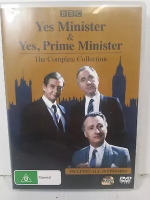 Yes Minster + Yes Prime Minister: Complete Collection (7xDvd Region 2+4) • $19.27