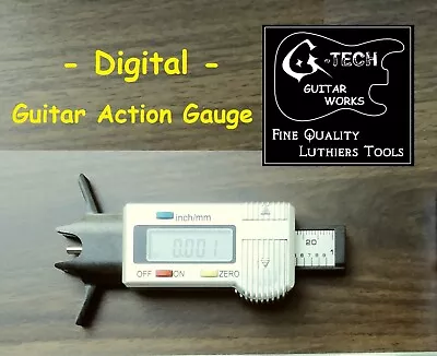 Digital Action Gauge  - G-Tech Guitar • $36.71