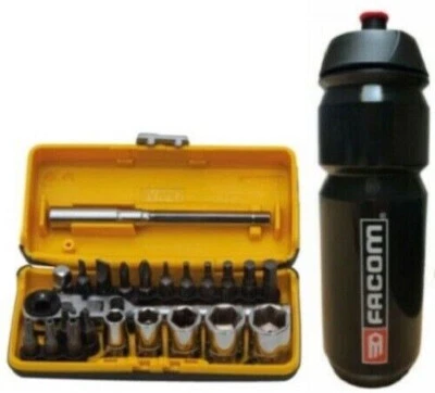 £65 • Buy Facom R1PICO Cycling Bicycle Set Limited Edition Set Yellow Sockets Ratchet Bits